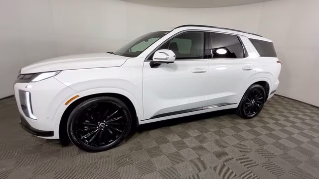 2024 Hyper White Hyundai Palisade Calligraphy Night Edition AWD SUV