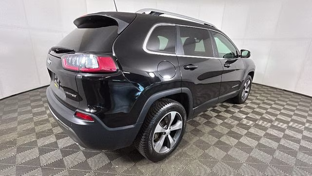 2020 Diamond Black Crystal Pearlcoat Jeep Cherokee Limited 4X4 SUV