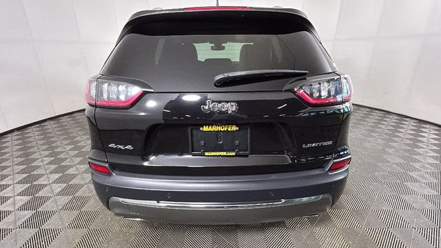 2020 Diamond Black Crystal Pearlcoat Jeep Cherokee Limited 4X4 SUV