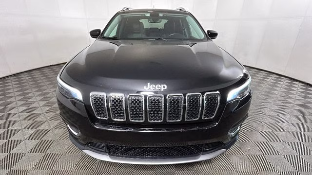 2020 Diamond Black Crystal Pearlcoat Jeep Cherokee Limited 4X4 SUV