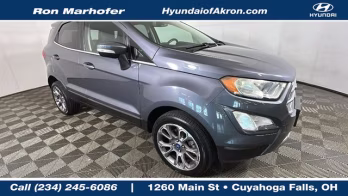 2019 Smoke Metallic Ford EcoSport Titanium 4X4 SUV