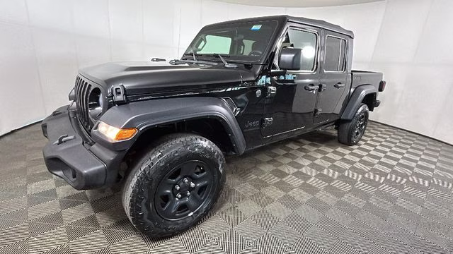 2022 Black Clearcoat Jeep Gladiator Sport 4X4 Truck