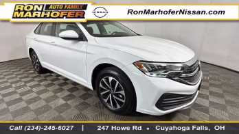 2024 Pure White Volkswagen Jetta 1.5T S FWD Sedan