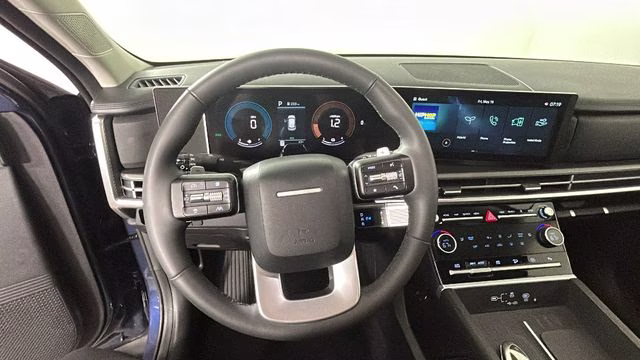 2026 Atlantis Blue Hyundai Santa Fe Hybrid SEL AWD SUV