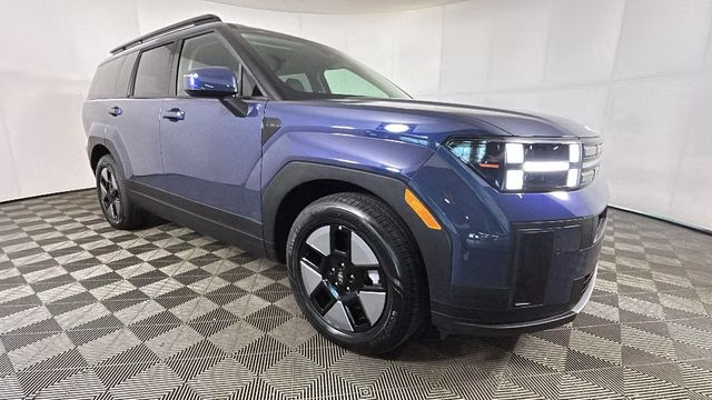 2026 Atlantis Blue Hyundai Santa Fe Hybrid SEL AWD SUV