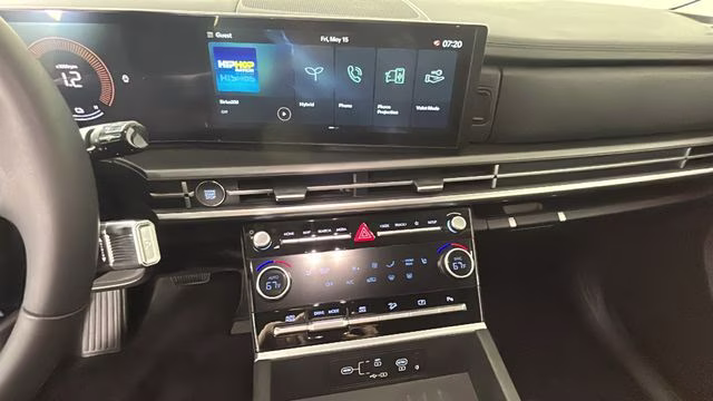 2026 Atlantis Blue Hyundai Santa Fe Hybrid SEL AWD SUV