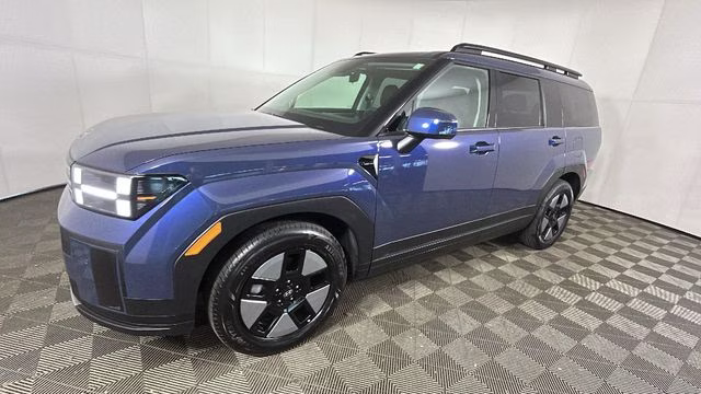 2026 Atlantis Blue Hyundai Santa Fe Hybrid SEL AWD SUV