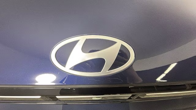2026 Atlantis Blue Hyundai Santa Fe Hybrid SEL AWD SUV