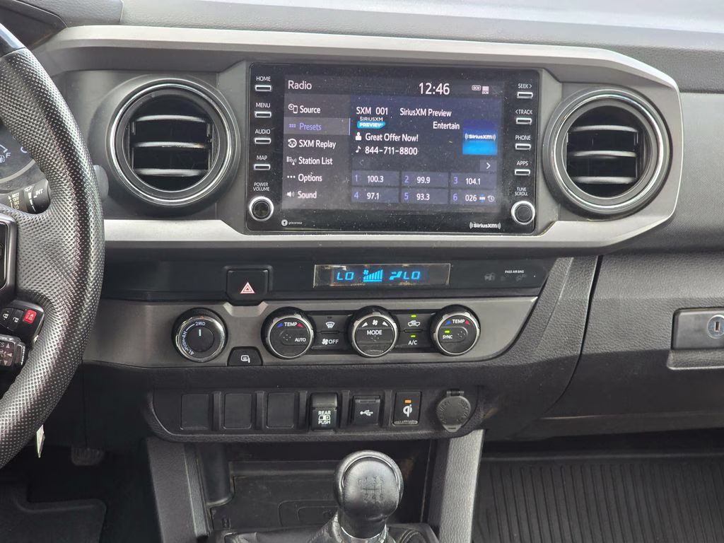 2021 Pearl Toyota Tacoma TRD Sport 4X4 Truck