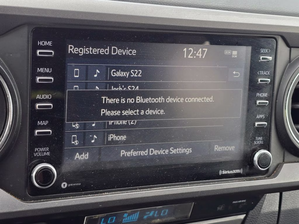 2021 Pearl Toyota Tacoma TRD Sport 4X4 Truck