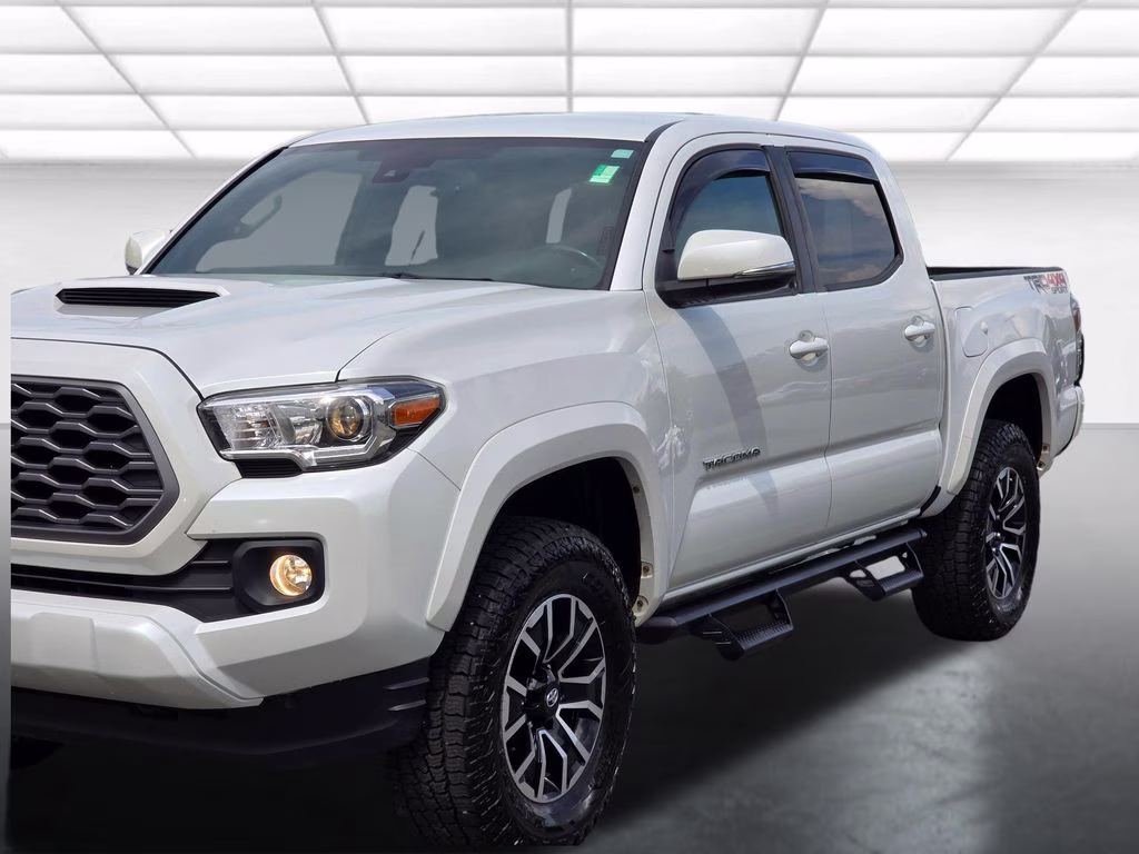 2021 Pearl Toyota Tacoma TRD Sport 4X4 Truck