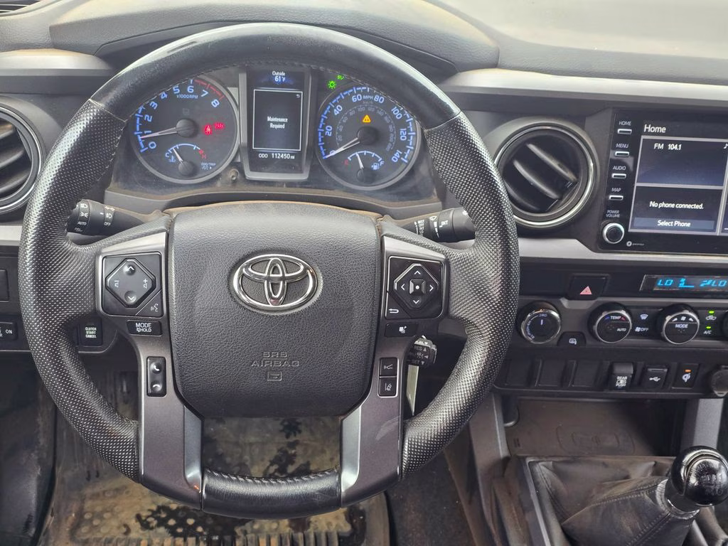 2021 Pearl Toyota Tacoma TRD Sport 4X4 Truck