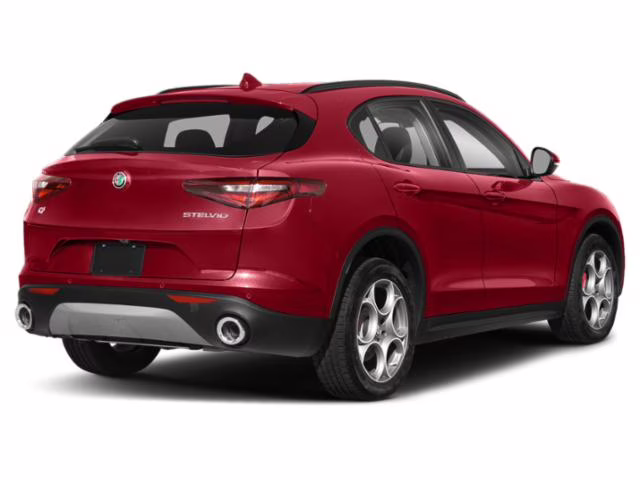 2018 Alfa Rosso Alfa Romeo Stelvio Base AWD SUV