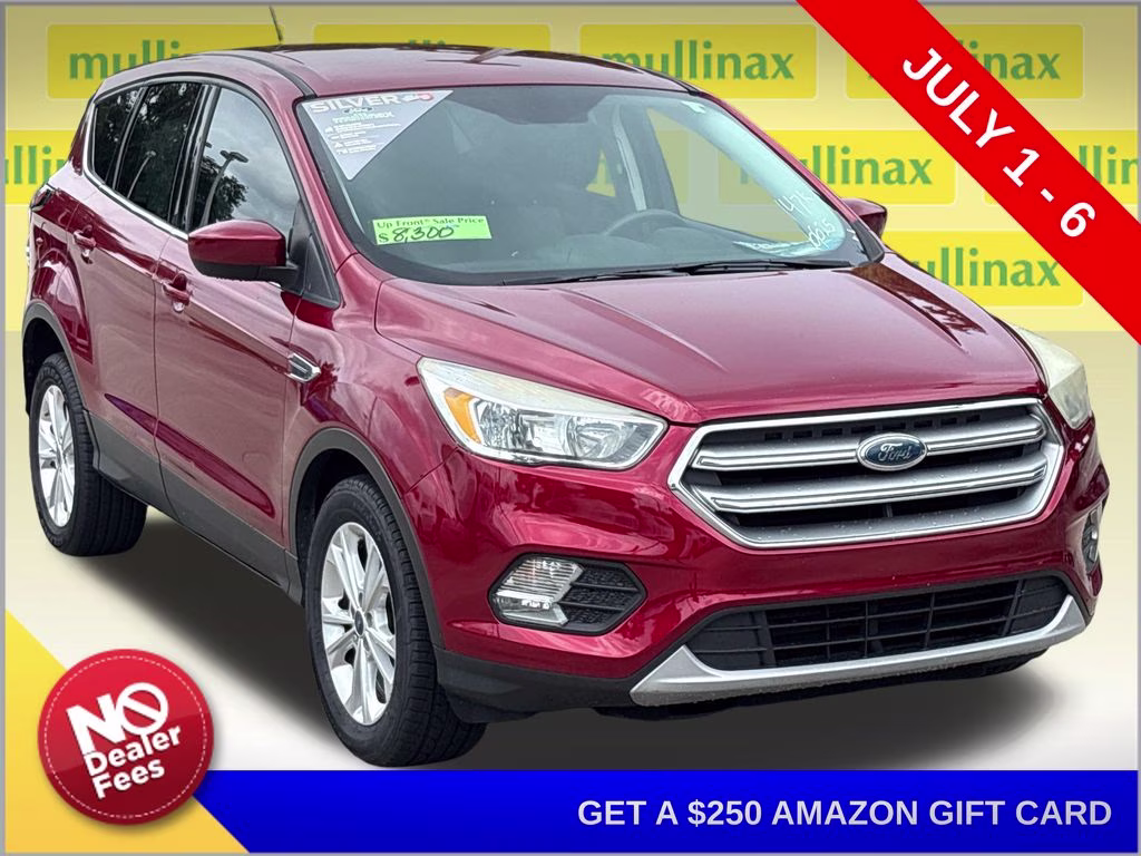 2017 Ruby Red Metallic Ford Escape SE FWD SUV