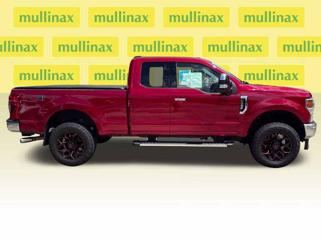 2021 Red Metallic Ford Super Duty F-250 SRW XLT 4X4 Truck