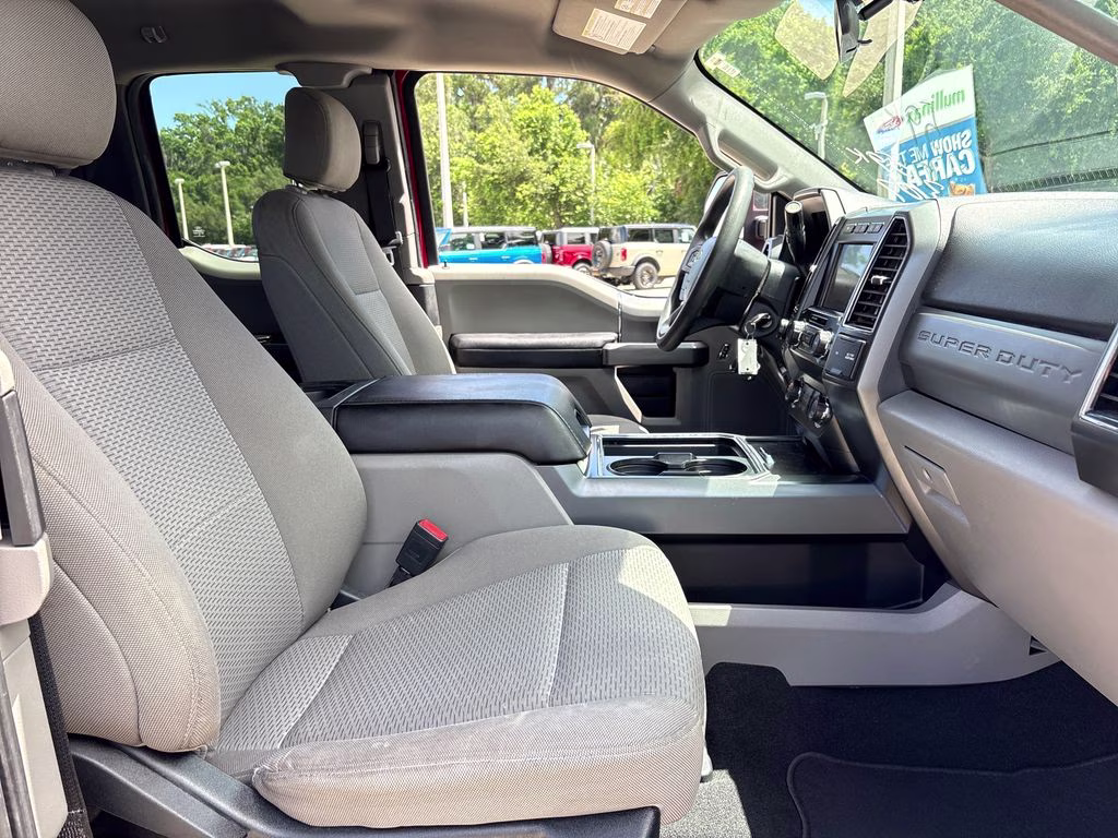 2021 Red Metallic Ford Super Duty F-250 SRW XLT 4X4 Truck