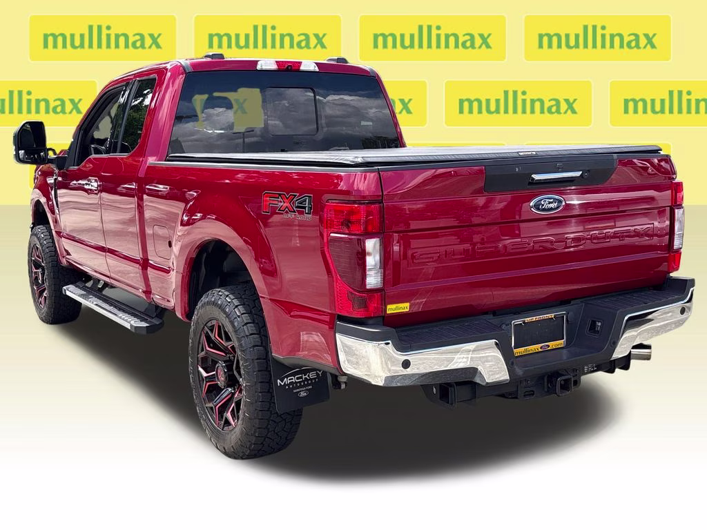 2021 Red Metallic Ford Super Duty F-250 SRW XLT 4X4 Truck