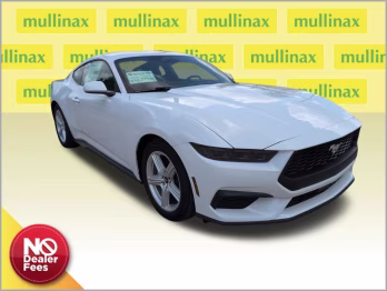 2026 Oxford White Ford Mustang EcoBoost RWD Coupe