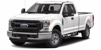 2021 Red Ford Super Duty F-250 SRW XLT 4X4 Truck