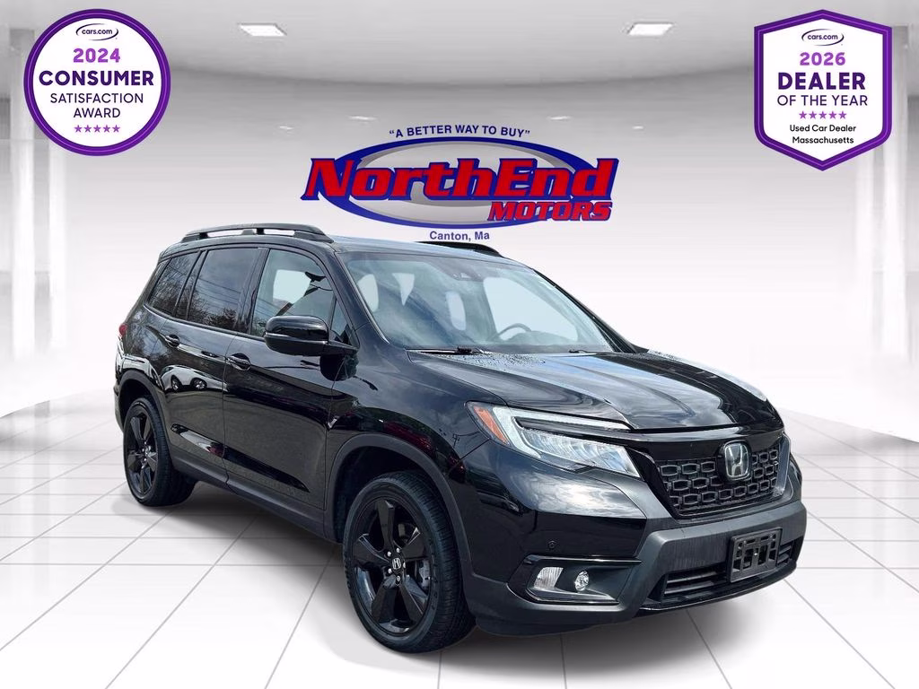 2020 Black Honda Passport Elite AWD SUV