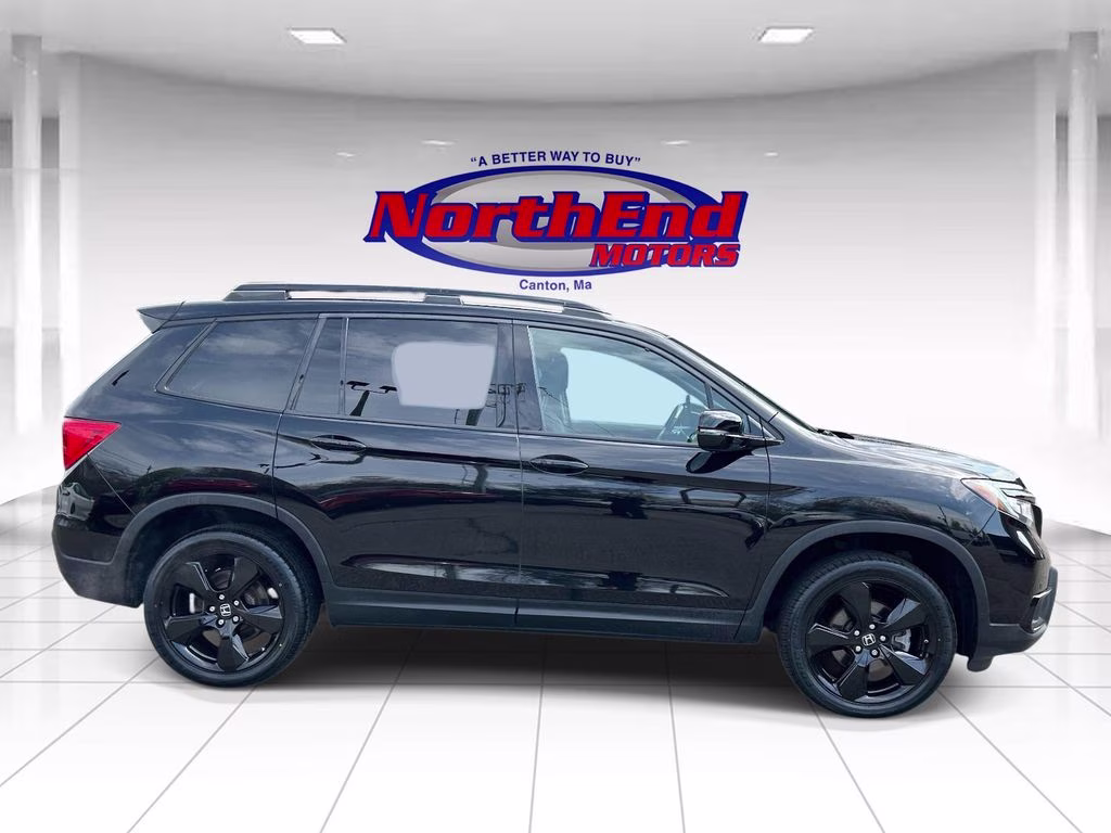 2020 Black Honda Passport Elite AWD SUV