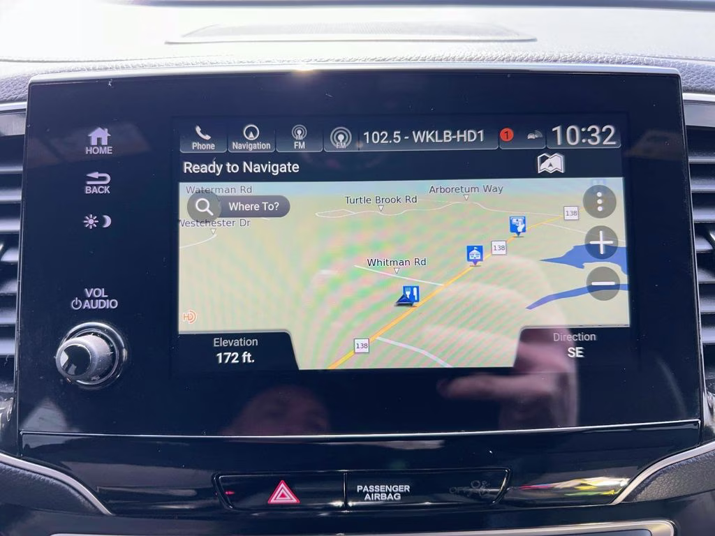 2020 Black Honda Passport Elite AWD SUV