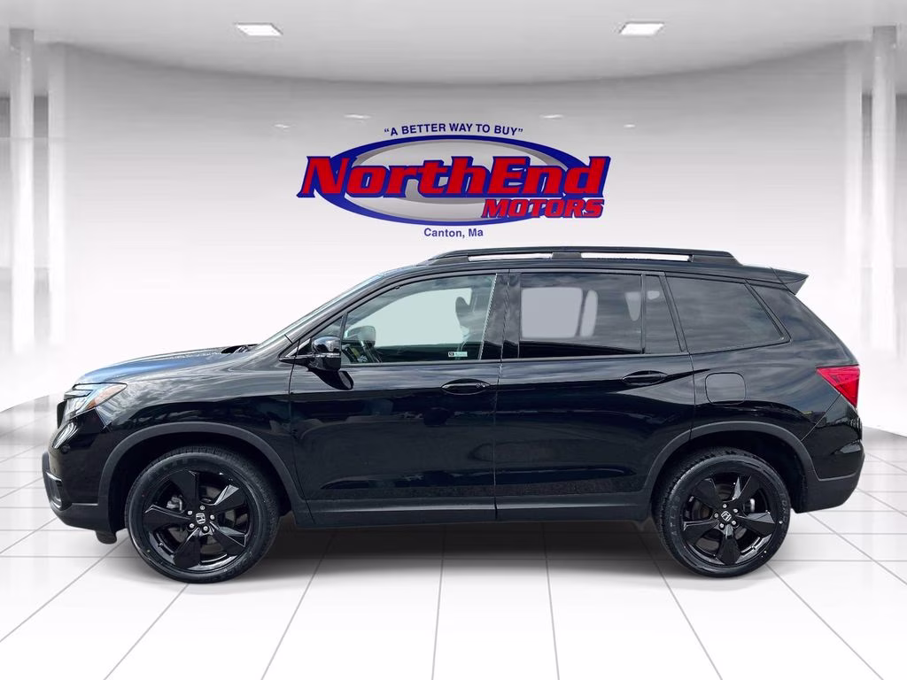 2020 Black Honda Passport Elite AWD SUV