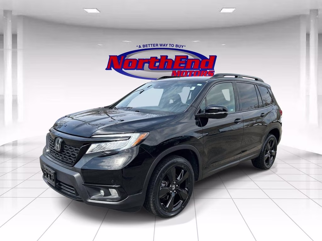 2020 Black Honda Passport Elite AWD SUV