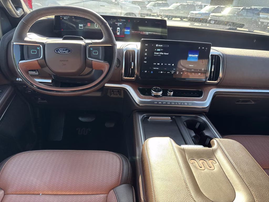 2025 Star White Metallic Tri-Coat Ford Expedition King Ranch 4X4 SUV