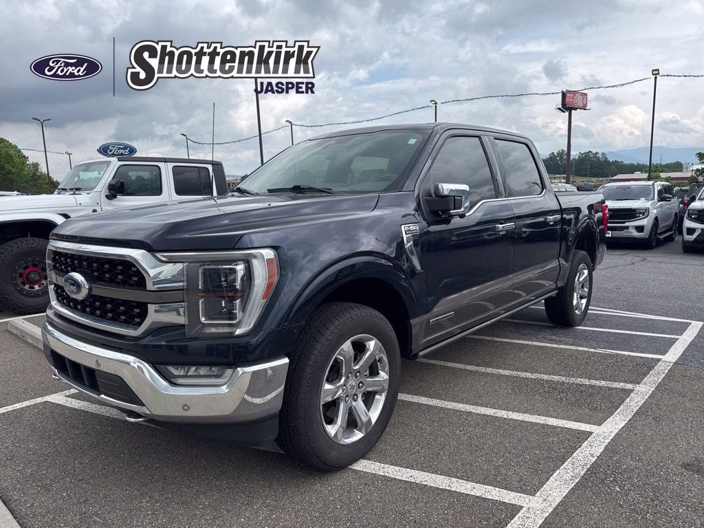 2023 Antimatter Blue Metallic Ford F-150 King Ranch 4X4 Truck