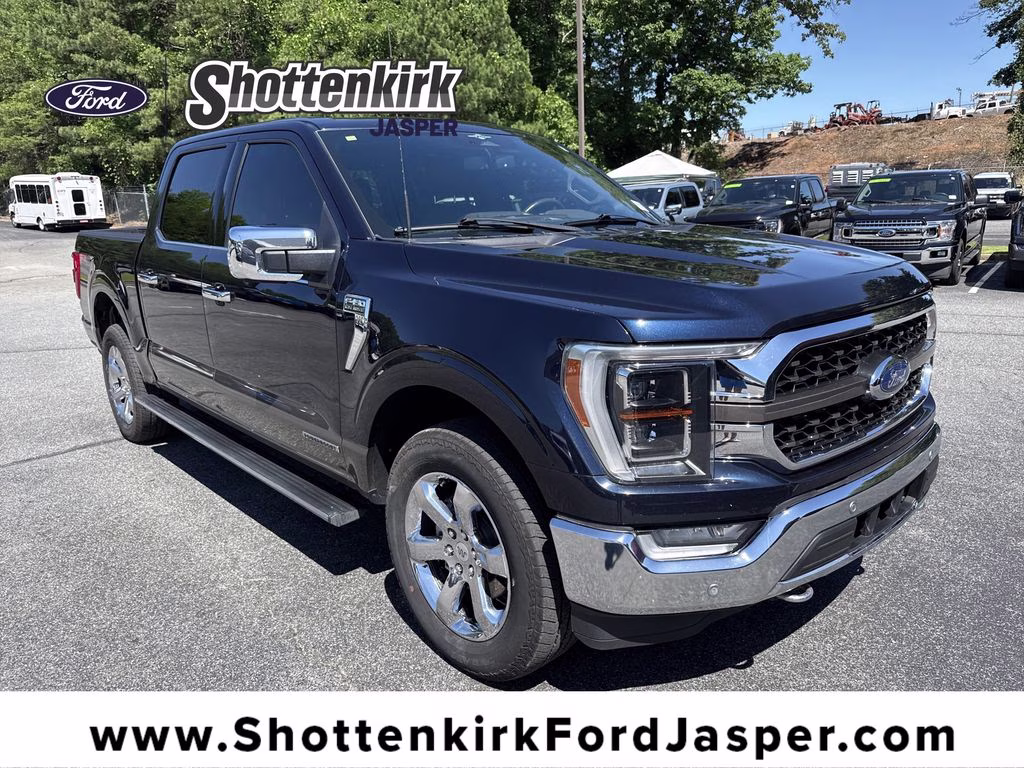 2023 Antimatter Blue Metallic Ford F-150 King Ranch 4X4 Truck