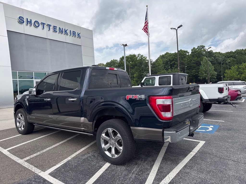 2023 Antimatter Blue Metallic Ford F-150 King Ranch 4X4 Truck