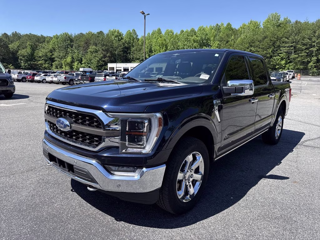 2023 Antimatter Blue Metallic Ford F-150 King Ranch 4X4 Truck