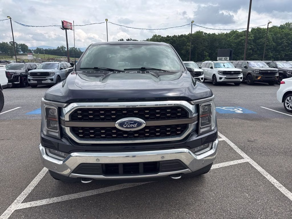 2023 Antimatter Blue Metallic Ford F-150 King Ranch 4X4 Truck