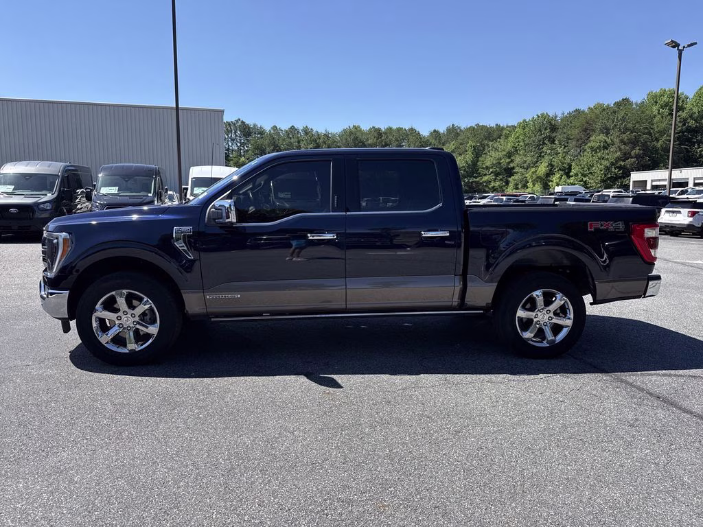 2023 Antimatter Blue Metallic Ford F-150 King Ranch 4X4 Truck
