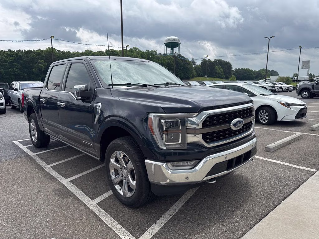 2023 Antimatter Blue Metallic Ford F-150 King Ranch 4X4 Truck