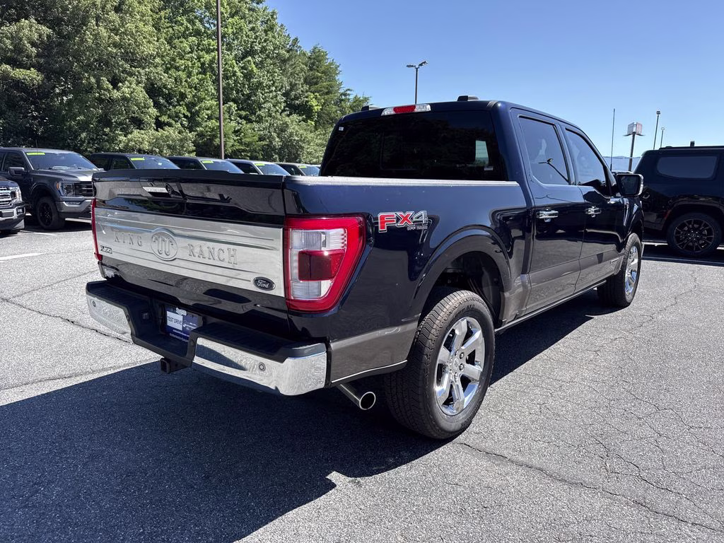 2023 Antimatter Blue Metallic Ford F-150 King Ranch 4X4 Truck