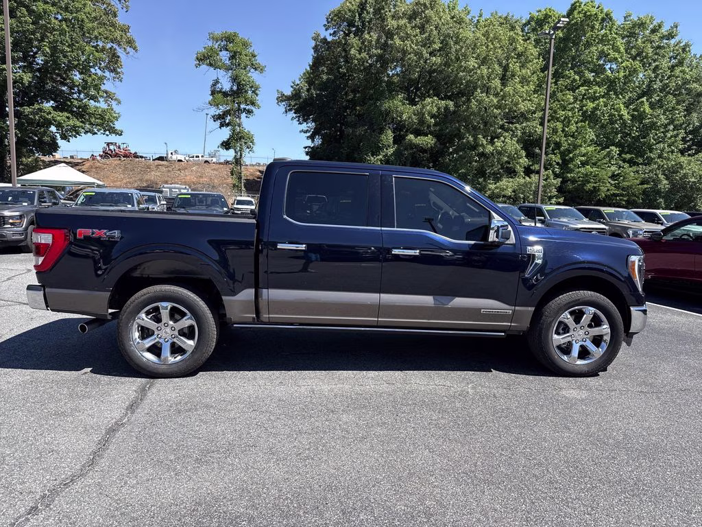 2023 Antimatter Blue Metallic Ford F-150 King Ranch 4X4 Truck