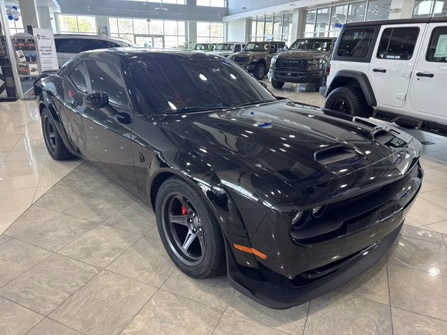 2020 Pitch Black Clearcoat Dodge Challenger SRT Super Stock RWD Coupe