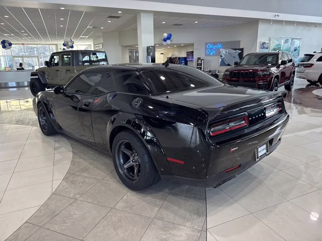 2020 Pitch Black Clearcoat Dodge Challenger SRT Super Stock RWD Coupe