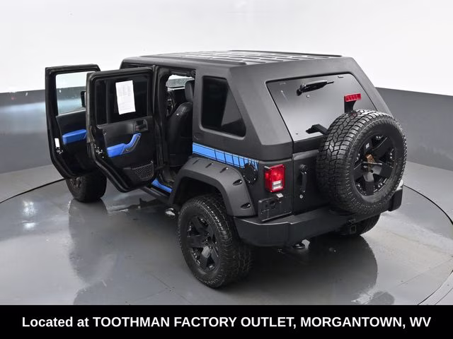 2013 Black Clearcoat Jeep Wrangler Unlimited Sport 4X4 SUV