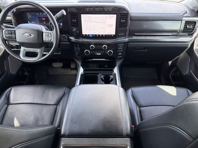 2024 Glacier Gray Metallic Tri-Coat Ford Super Duty F-250 SRW Lariat 4X4 Truck