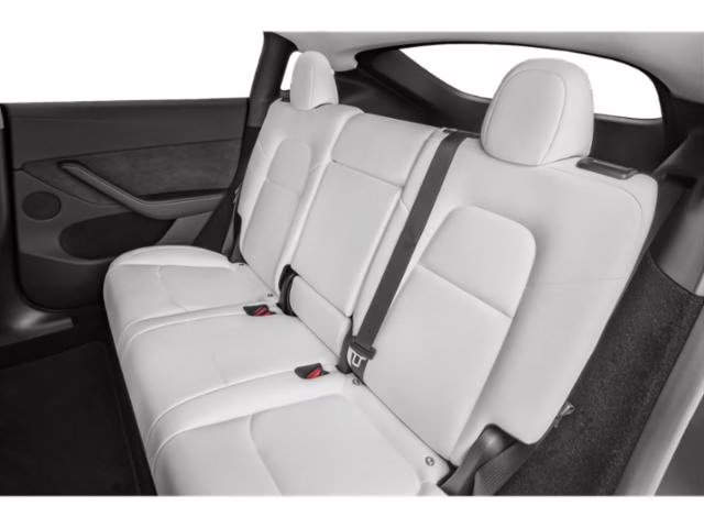 2024 White Tesla Model Y RWD SUV