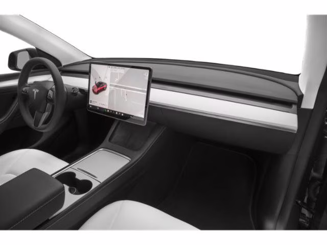 2024 White Tesla Model Y RWD SUV