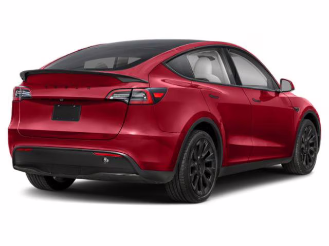 2024 White Tesla Model Y RWD SUV