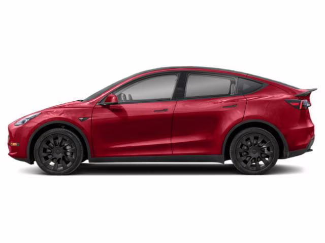 2024 White Tesla Model Y RWD SUV