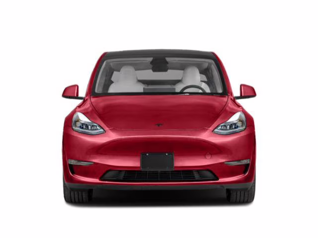2024 White Tesla Model Y RWD SUV