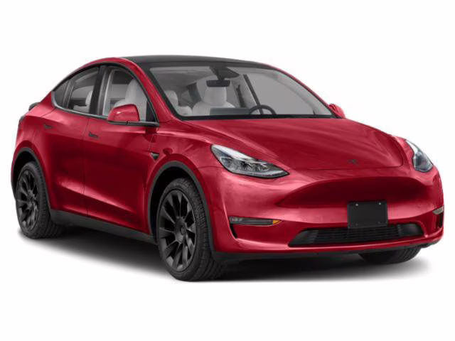 2024 White Tesla Model Y RWD SUV