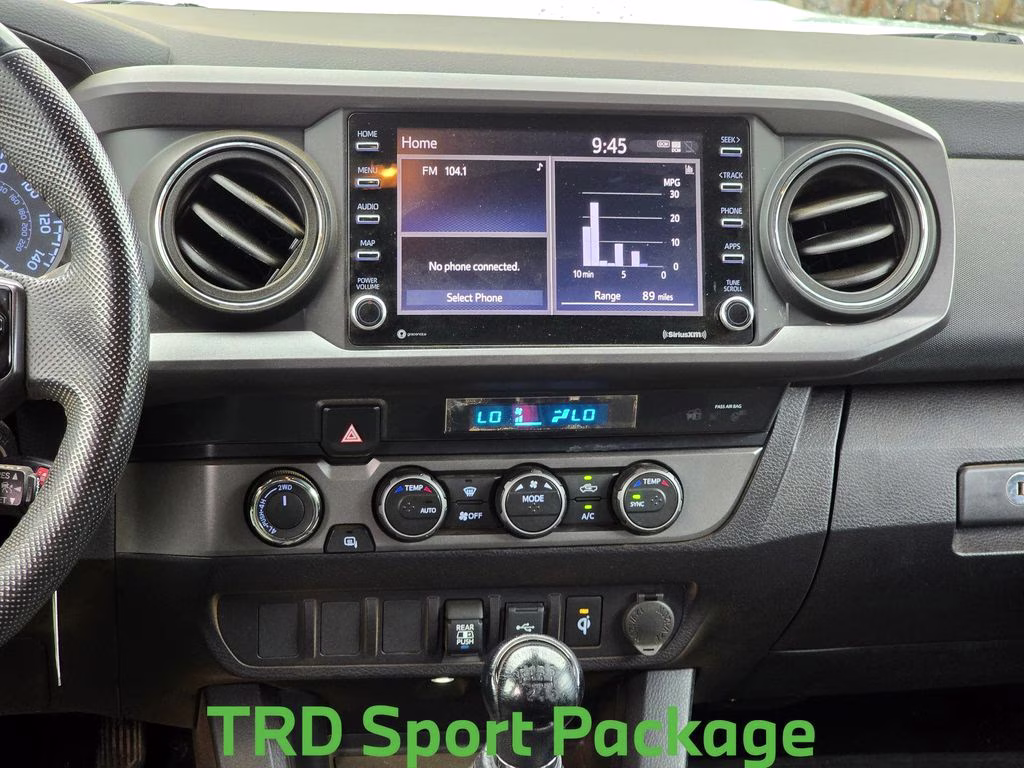 2021 Pearl Toyota Tacoma TRD Sport 4X4 Truck