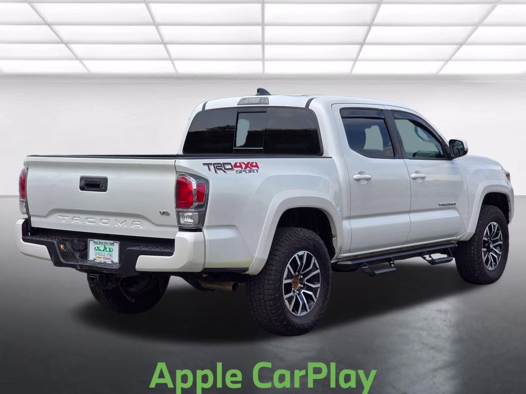 2021 Pearl Toyota Tacoma TRD Sport 4X4 Truck